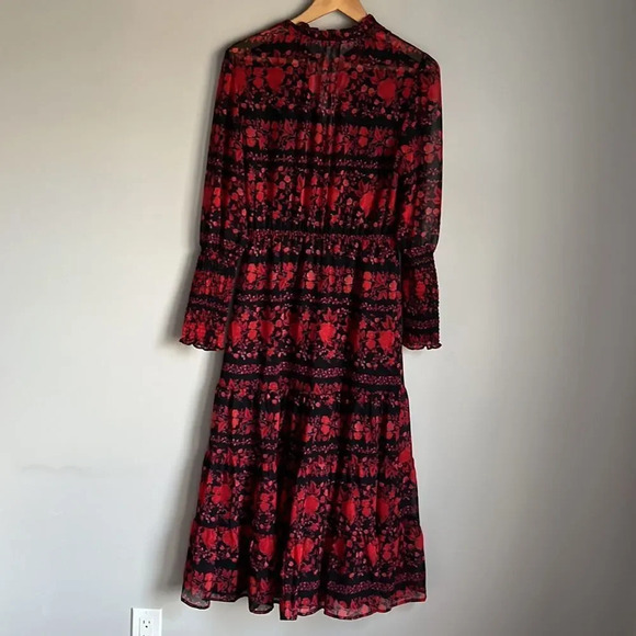 BB Dakota Steve Madden It's a Moment Dress in True Red - Picture 3 of 7